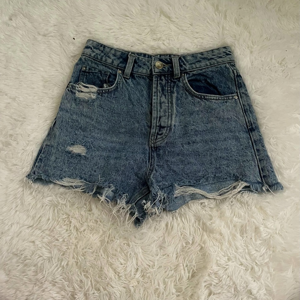 Zara mom shorts